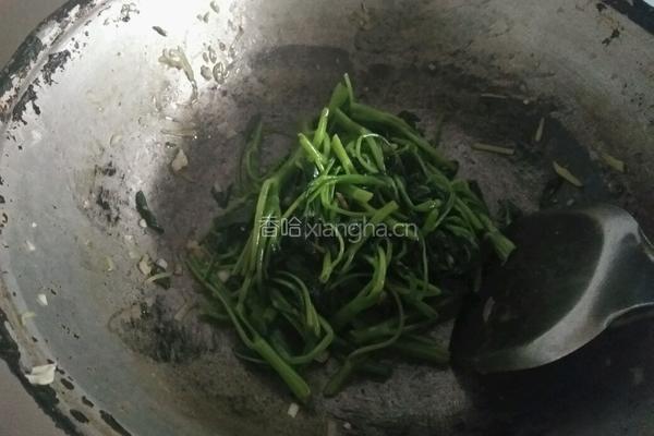 素炒空心菜的做法图解3