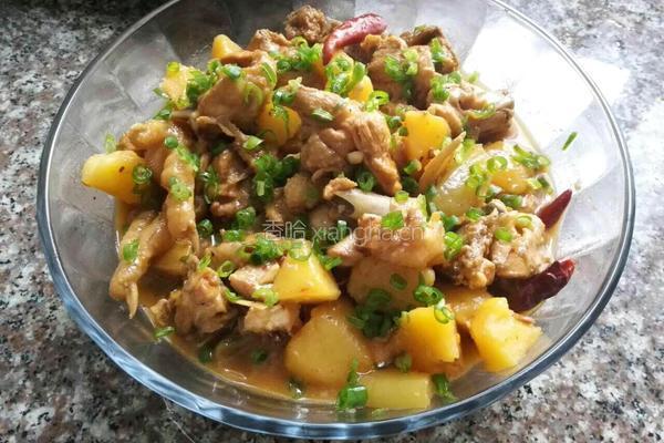 土豆焖鸡的做法图解10
