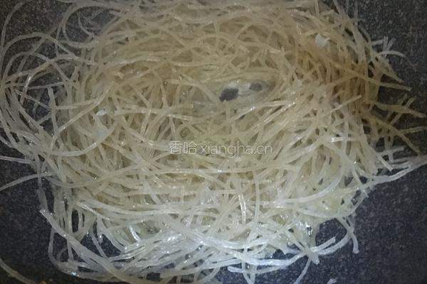 粉丝炒鸡蛋的做法图解6