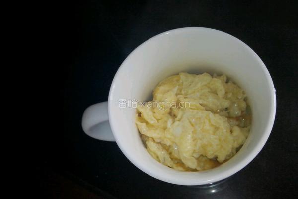 酱油蛋炒饭的做法图解4