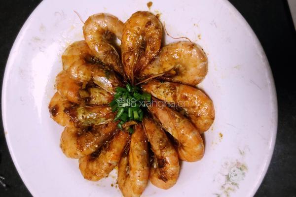 茄汁油焖大虾的做法图解5
