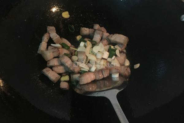 高笋腐乳红烧肉的做法图解3