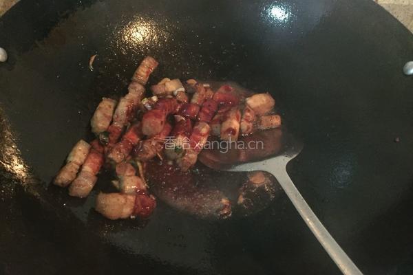 高笋腐乳红烧肉的做法图解4