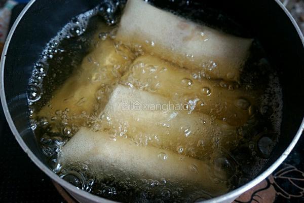 三鲜春卷的做法图解10