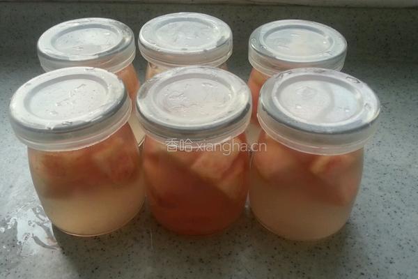 水蜜桃果冻的做法图解11