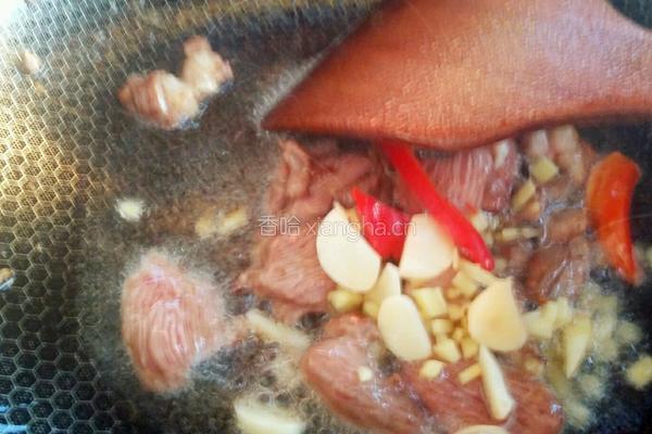 猪肉炒豇豆的做法图解7