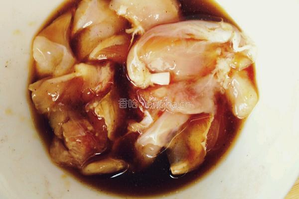 鸡腿汉堡的做法图解3
