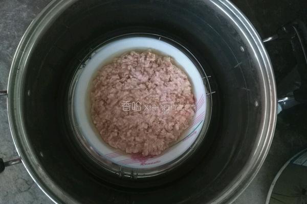 罗卜干蒸肉饼的做法图解5
