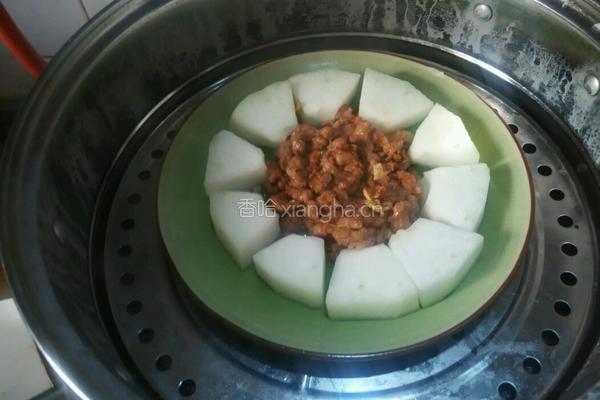肉末蒸冬瓜的做法图解6