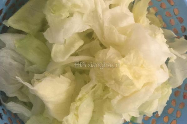 热拌生菜的做法图解1