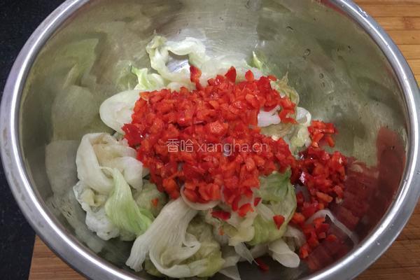 热拌生菜的做法图解4