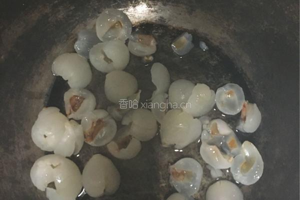 荔枝绿茶的做法图解3