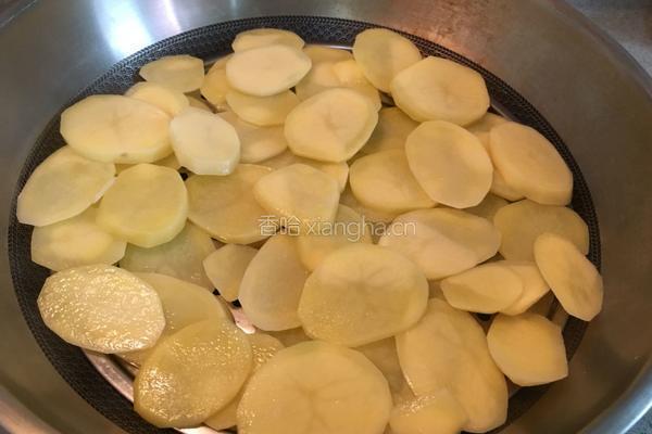 火腿芝士焗土豆的做法图解3