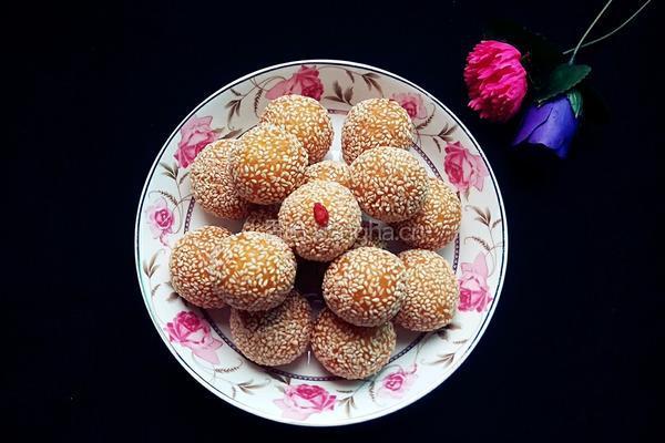 芝麻南瓜球的做法图解12
