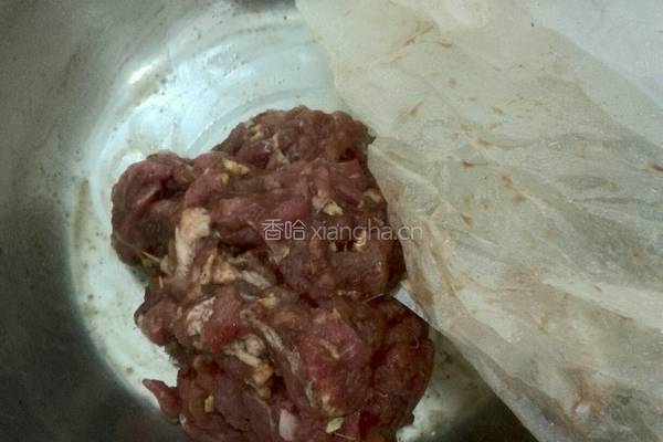酱香肉丝的做法图解2