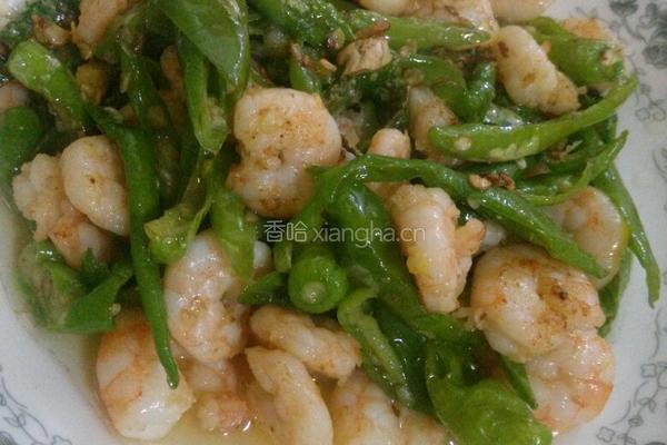 辣椒炒虾仁的做法图解5