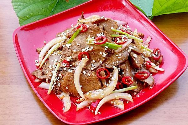 洋葱拌口条的做法图解6