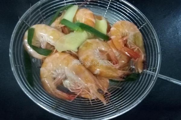 白灼虾的做法图解5