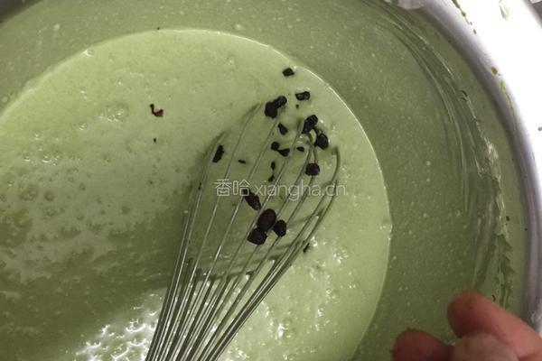 红豆抹茶慕斯的做法图解9