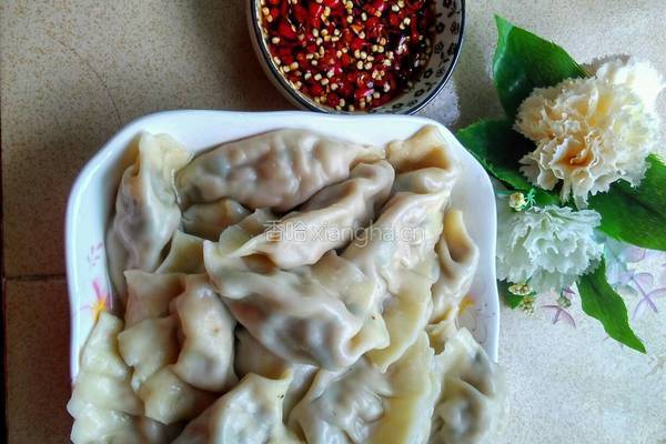 木耳香菇饺子的做法图解7