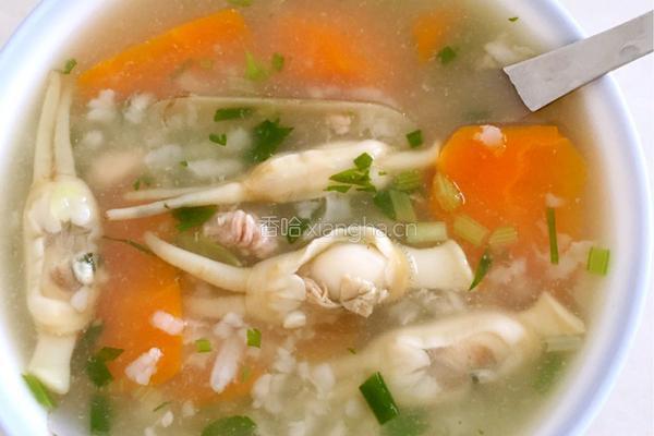 蛏子瘦肉粥的做法图解5