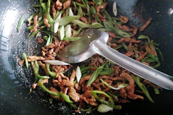 尖椒炒肉丝的做法图解10