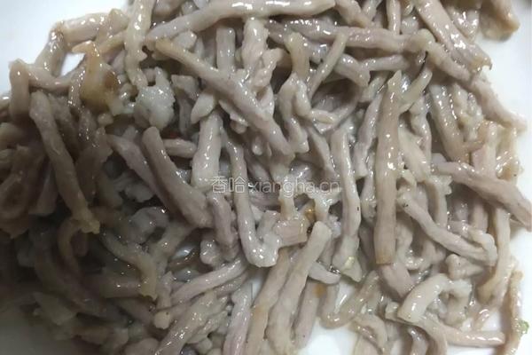 秋葵炒肉丝的做法图解6