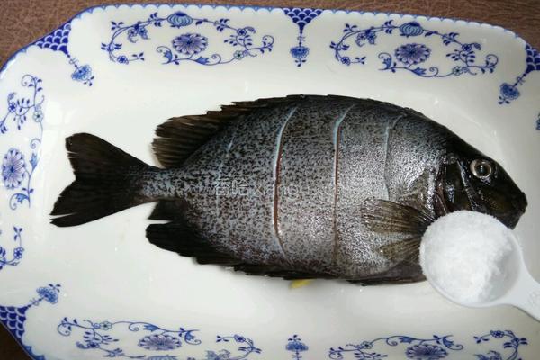 清蒸金鼓馒鱼的做法图解2