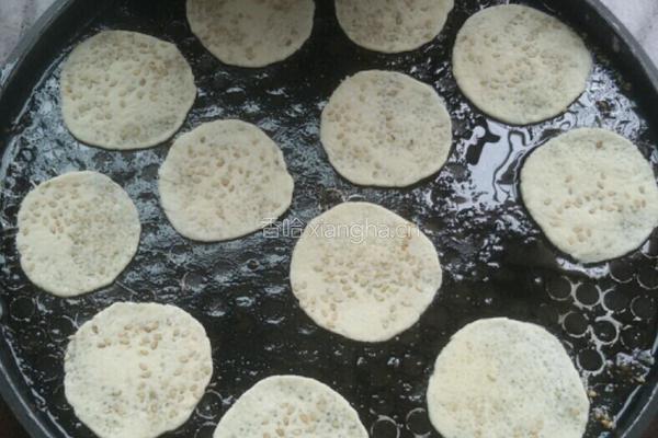 芝麻小糖饼的做法图解12