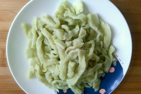 缸豆肉丁凉面的做法图解8