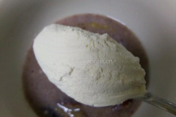 红豆沙松饼的做法图解2