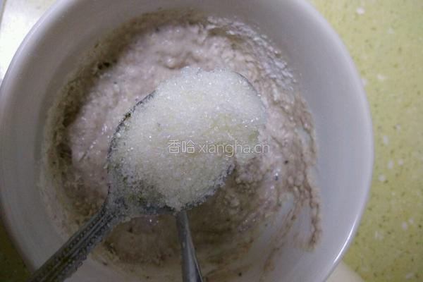 红豆沙松饼的做法图解3