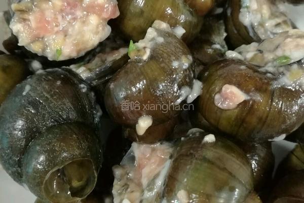 上汤田螺嵌肉的做法图解2