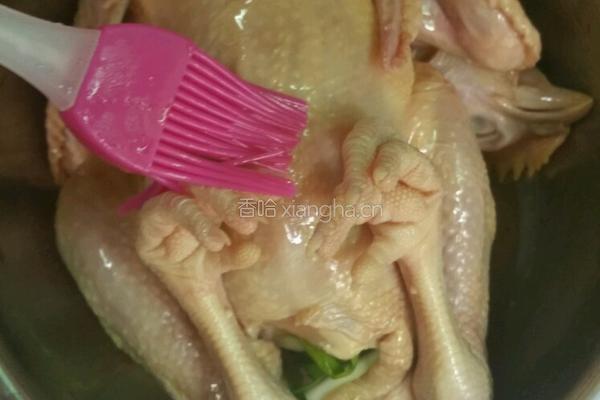 电饭锅蒸全鸡的做法图解10