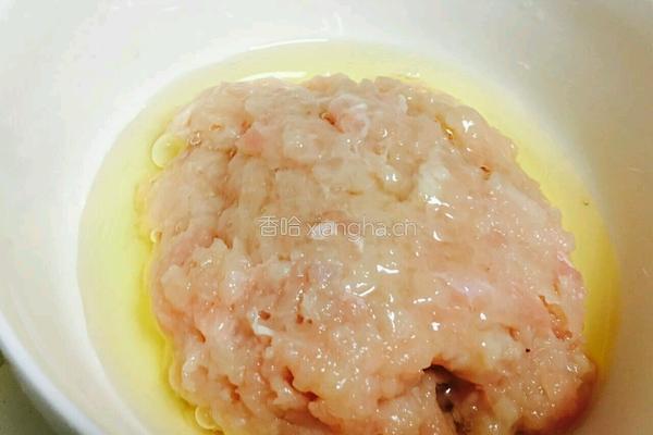 油炸鸡肉丸的做法图解4