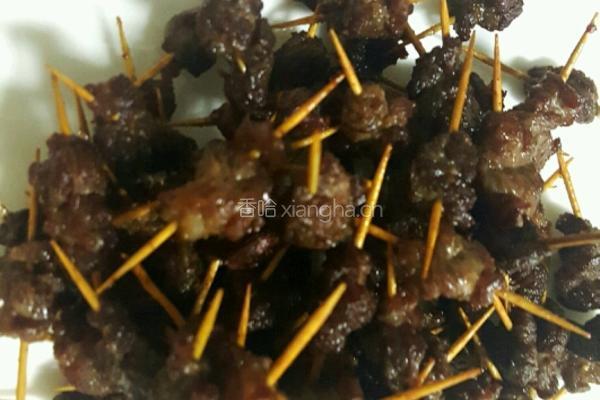 香辣牙签牛肉的做法图解5