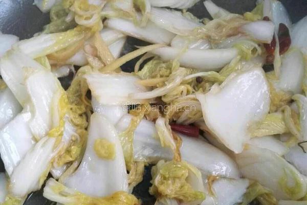 酸辣娃娃菜的做法图解8