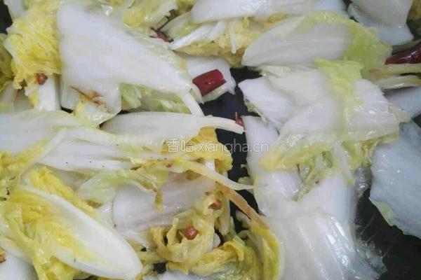 酸辣娃娃菜的做法图解7