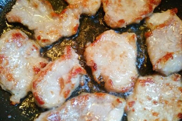 客家豆腐夹小猪扒的做法图解5
