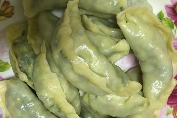 韭菜鸡蛋素饺子的做法图解7