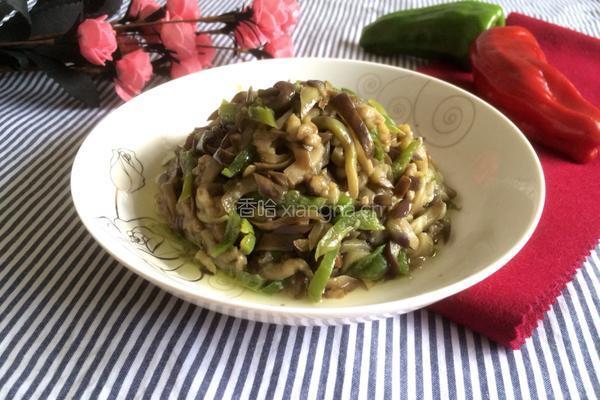 青椒炒茄子的做法图解12