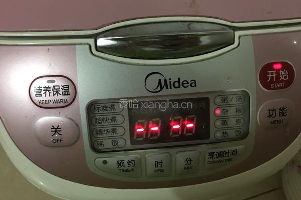 绿豆大米粥的做法图解3