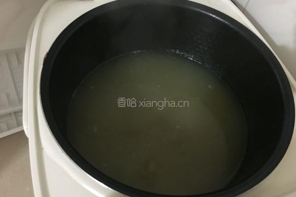 绿豆大米粥的做法图解5