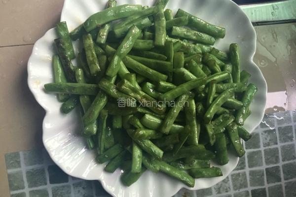 干煸四季豆肉末的做法图解5