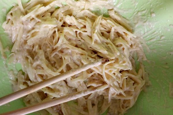土豆鸡蛋饼的做法图解3
