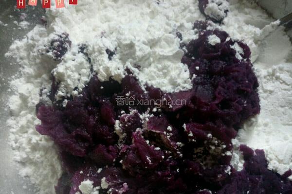 彩色水果芋圆的做法图解3