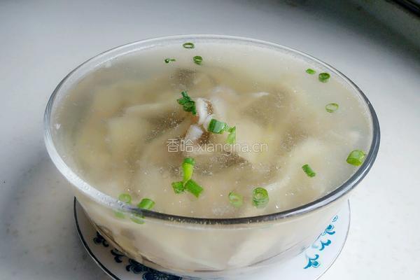 平菇肉片汤的做法图解8
