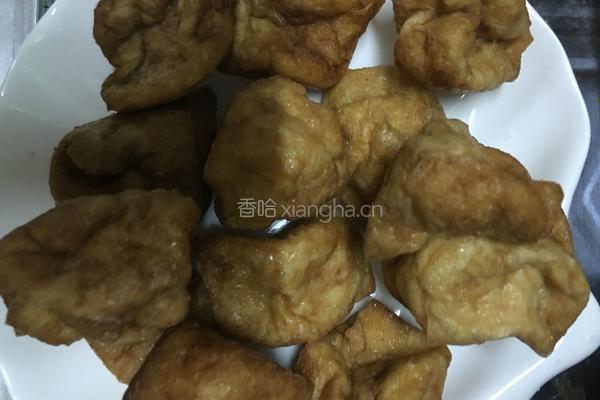 酸辣油炸豆腐的做法图解1