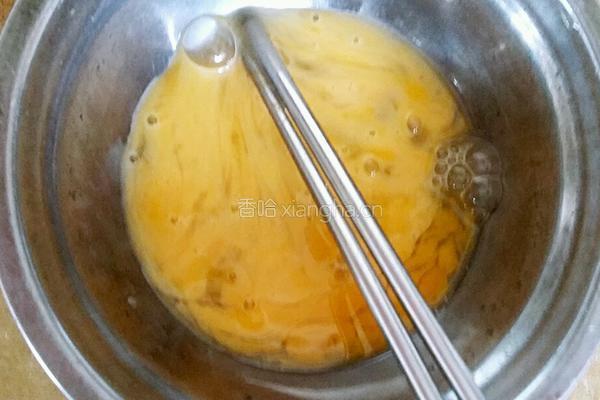 酸豆角炒花饭的做法图解3