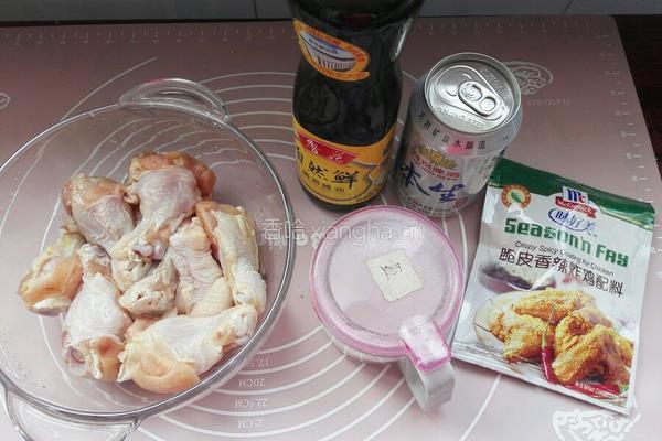 燕麦鸡翅的做法图解1